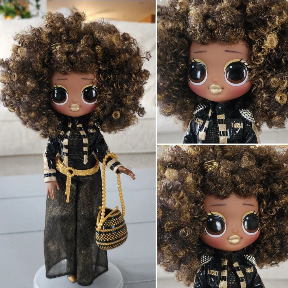 MGA LOL Surprise OMG Royal Bee Fashion Doll Series 1 afro Cutie